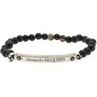 Bratari Skull Bracelet With Agate Beads Barbati