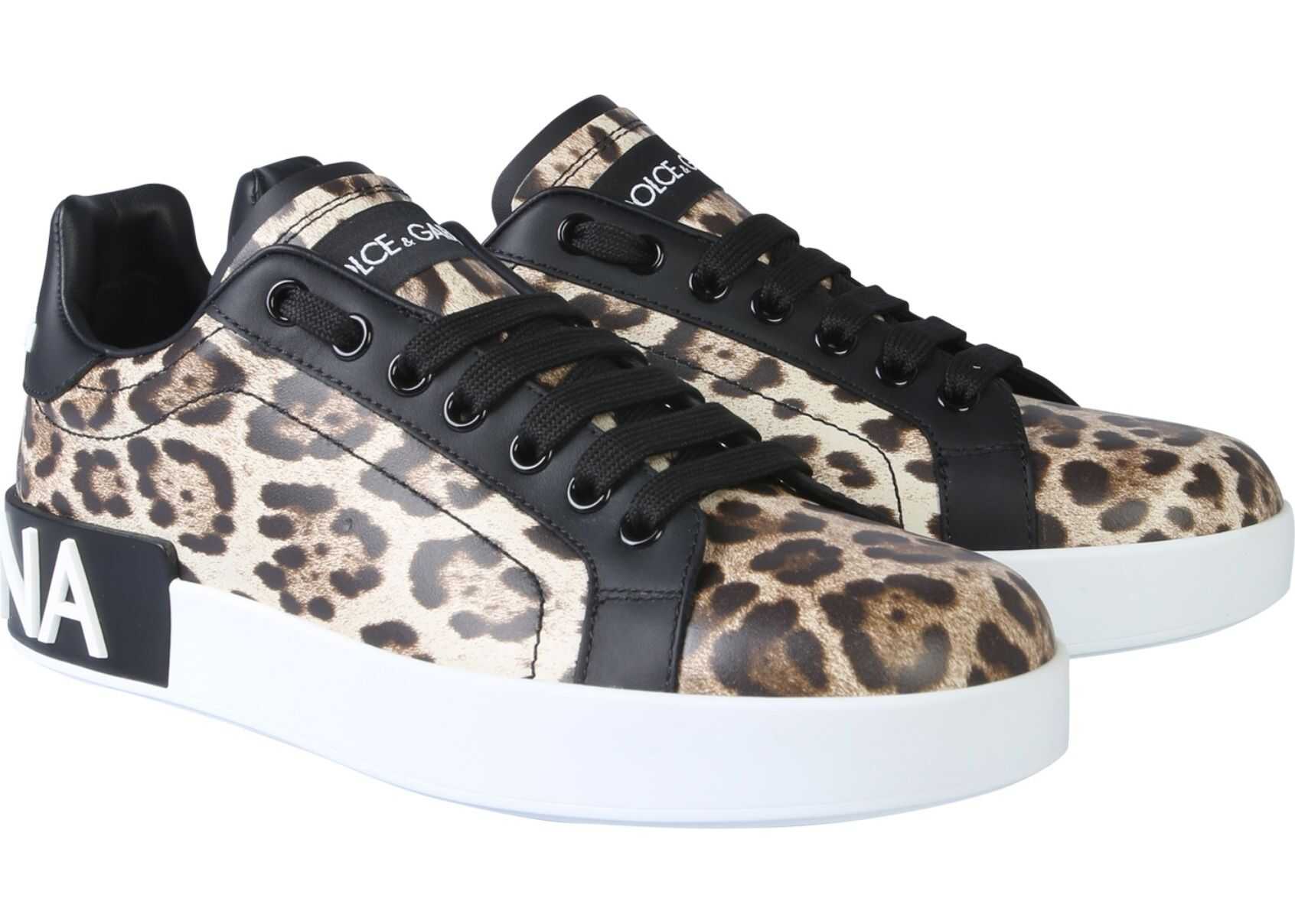 Dolce & Gabbana Portofino Sneaker ANIMALIER