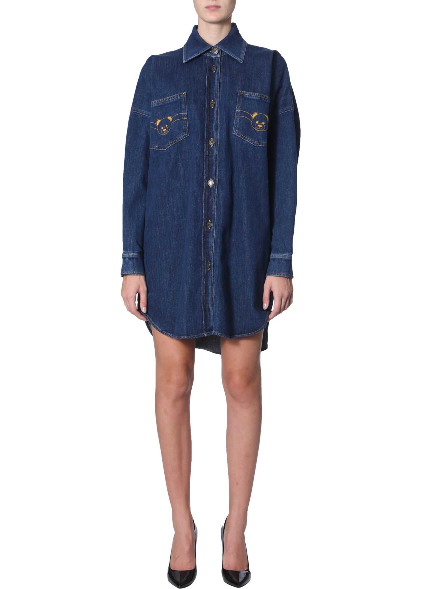 Moschino Denim Dress BLUE