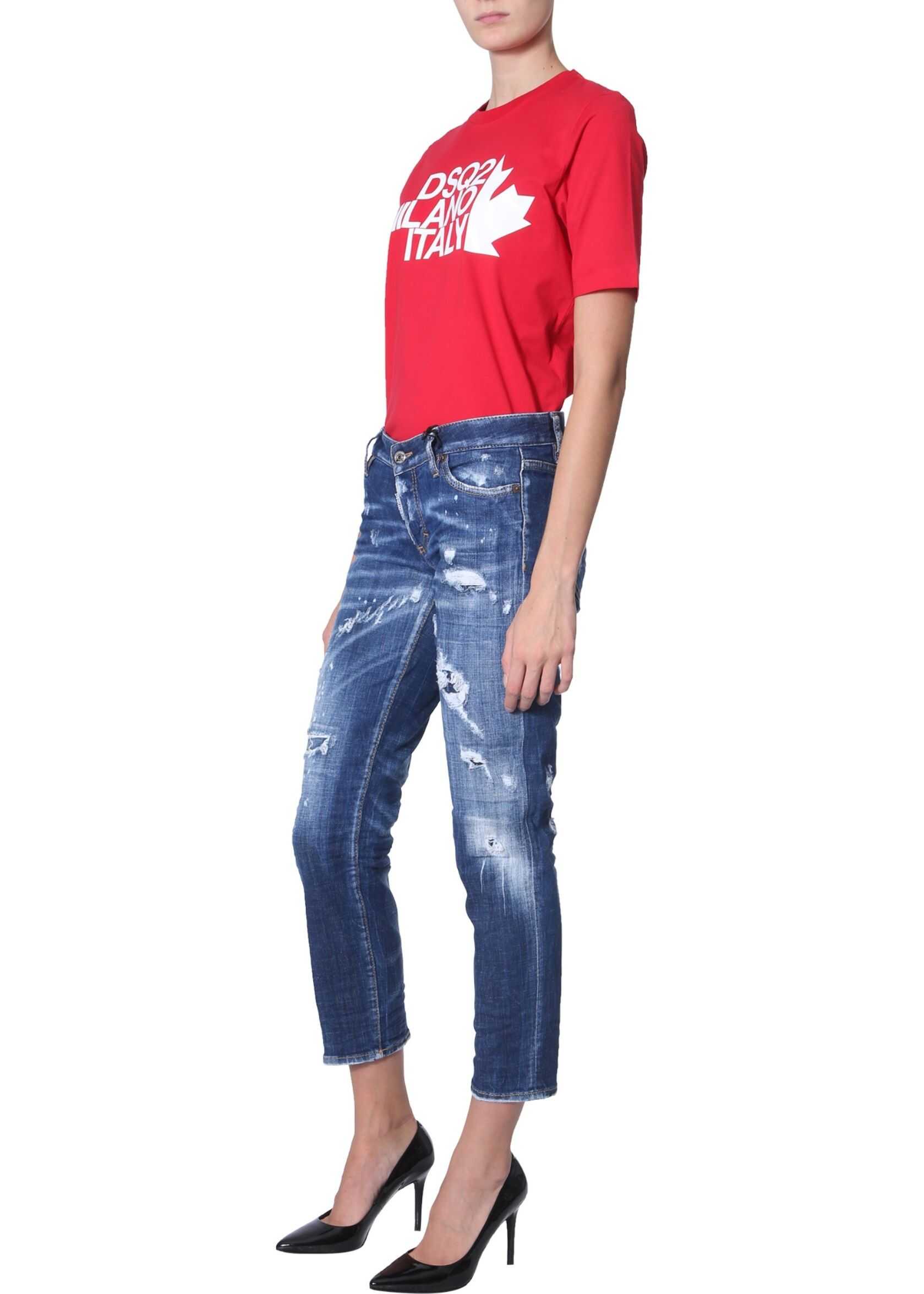 DSQUARED2 Renny Fit T-Shirt RED