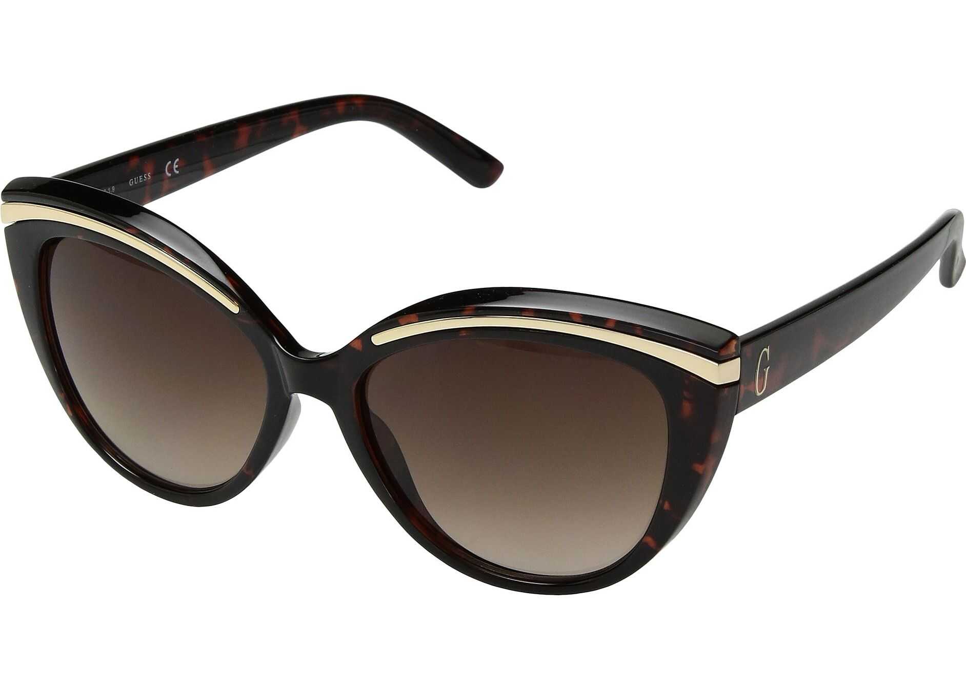 GUESS GF0357 Dark Havana/Gradient Brown