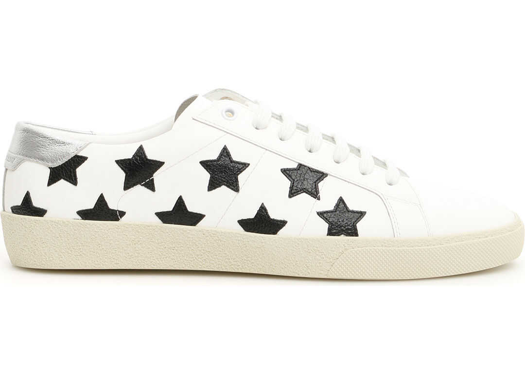 Saint Laurent Stars Sneakers BL OPT NERO ARGENTO