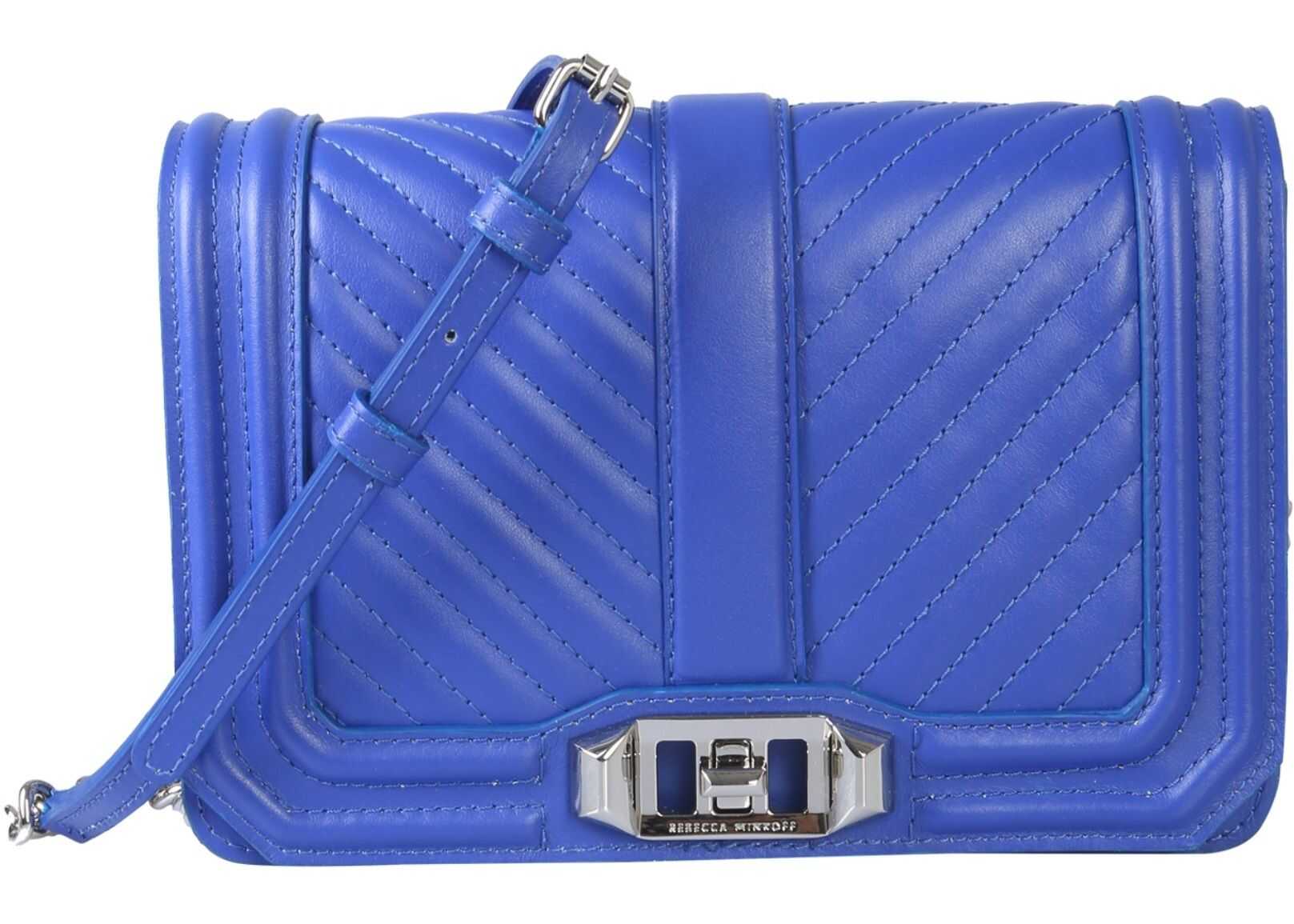 Rebecca Minkoff Small Love Shoulder Bag SS19SLH030_005 BLUE