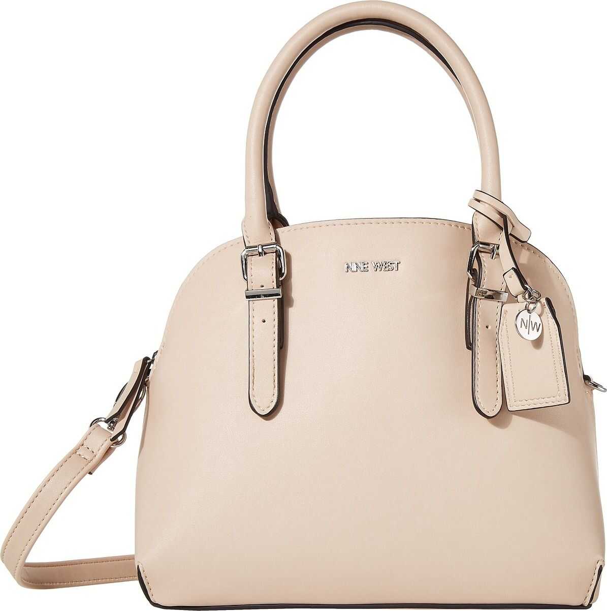 Nine West Carrigan Dome Satchel Buff