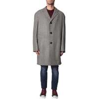 Paltoane Checked Coat Barbati