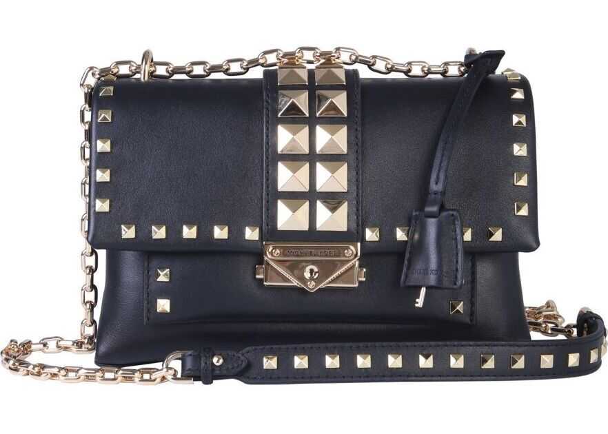 Michael Kors Leather Shoulder Bag BLACK