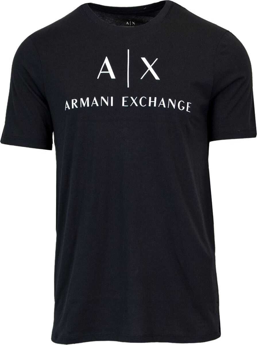 Armani Exchange Cotton T-Shirt BLACK
