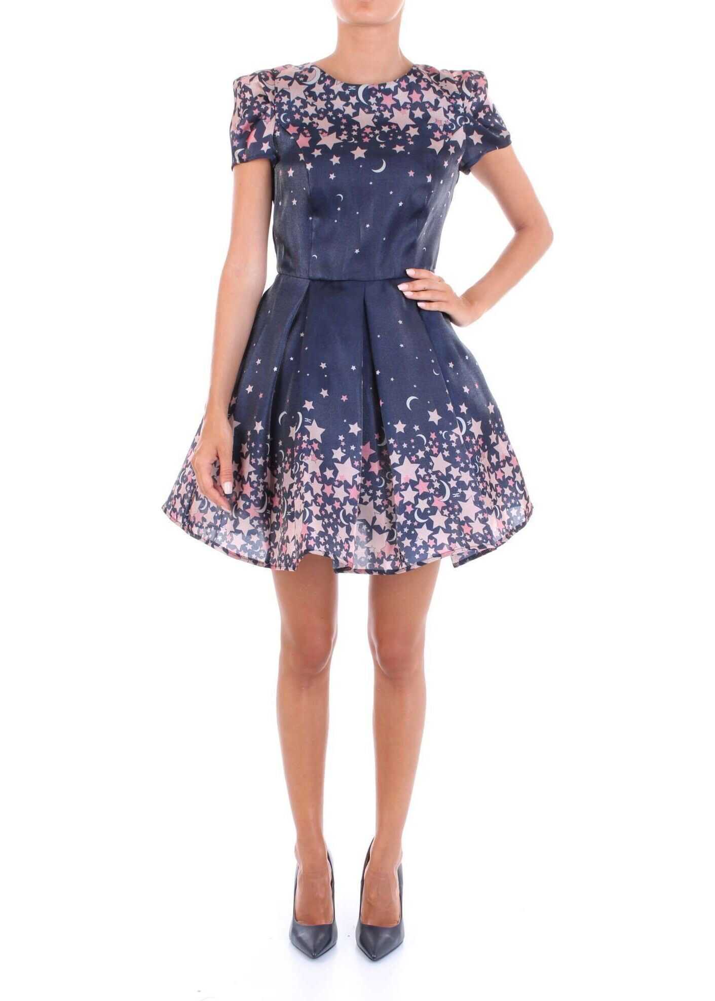 Elisabetta Franchi Polyester Dress BLUE