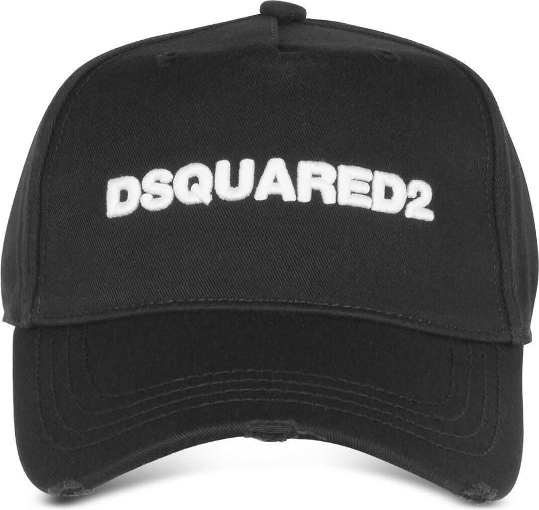 DSQUARED2 Cotton Hat BLACK