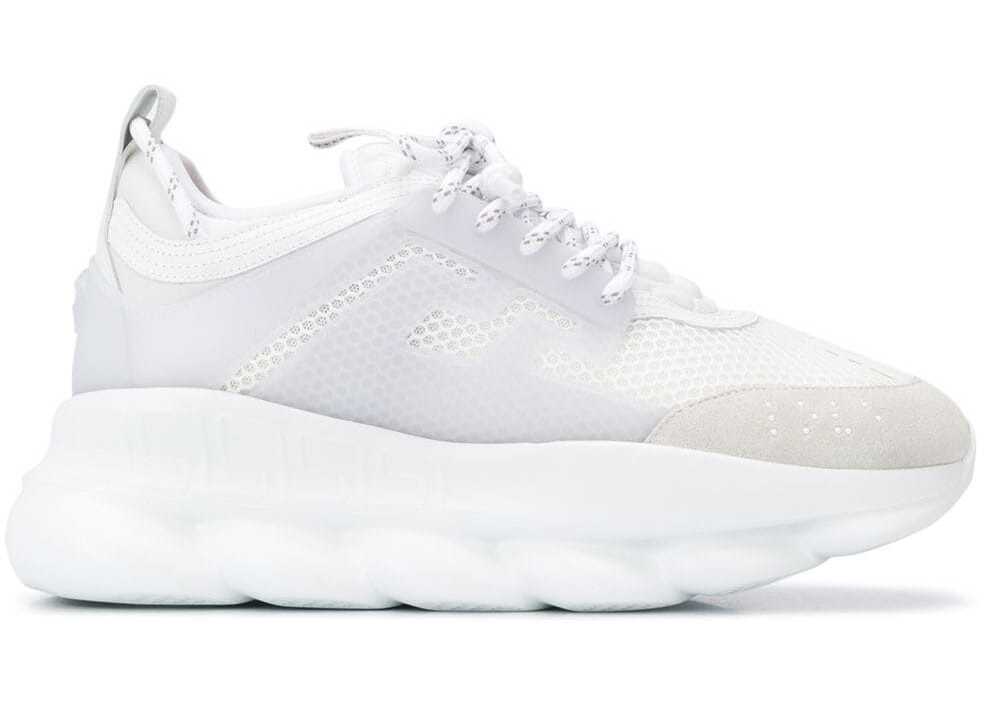 Versace Fabric Sneakers WHITE