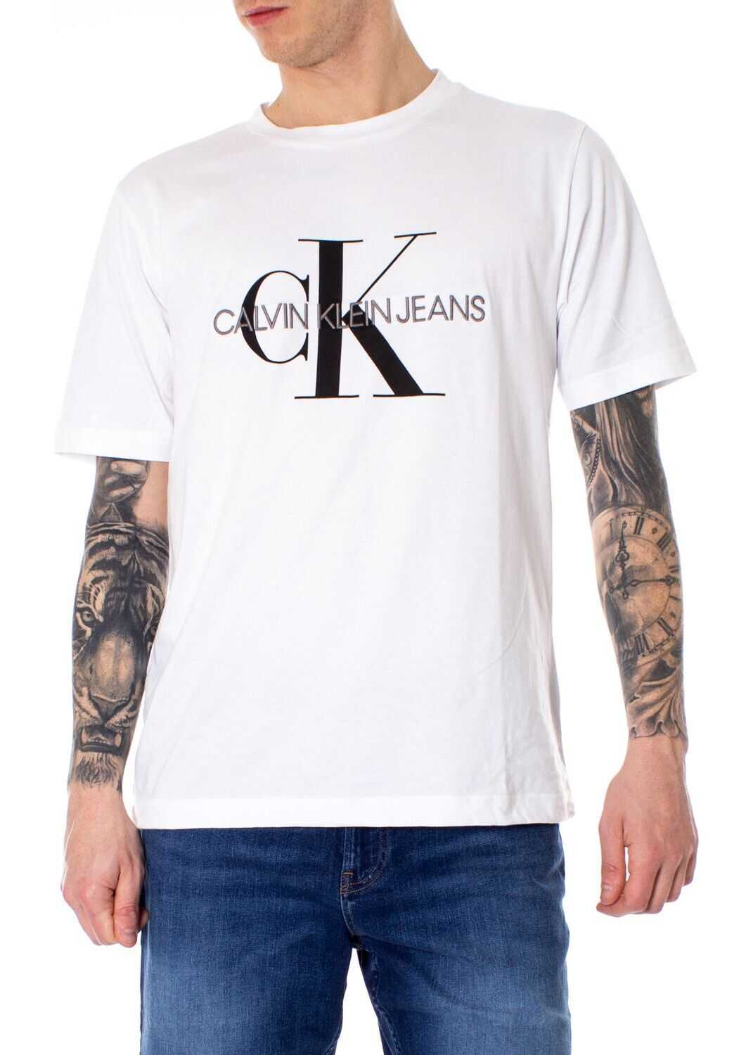 Calvin Klein Cotton T-Shirt WHITE