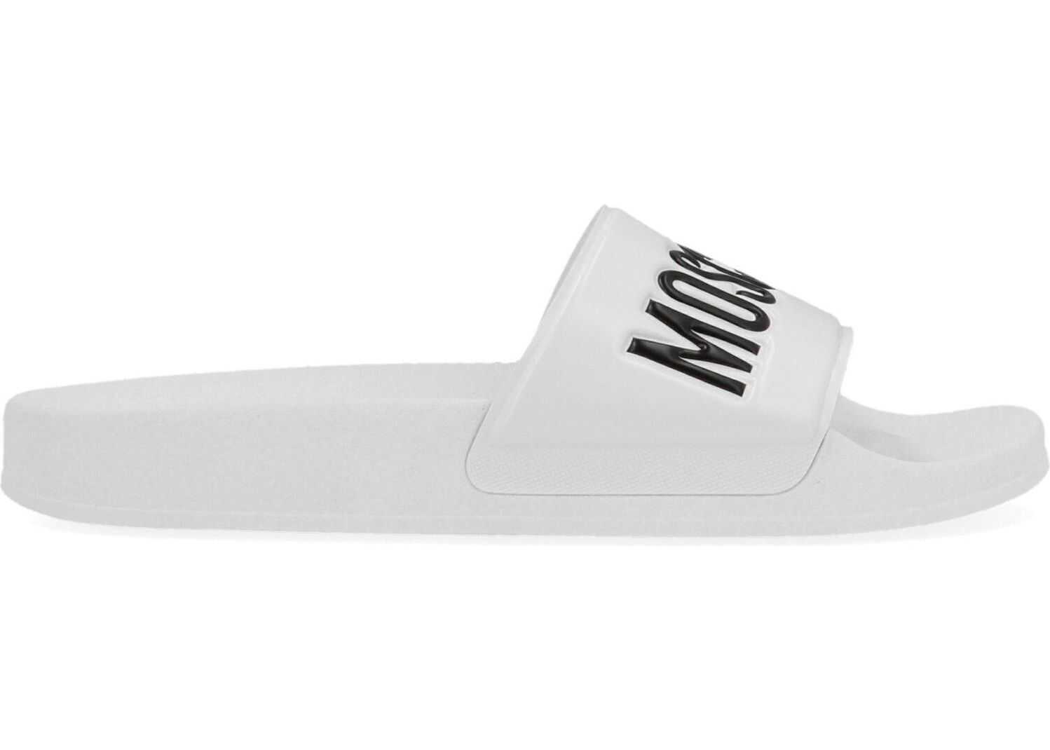 Moschino Pvc Sandals WHITE