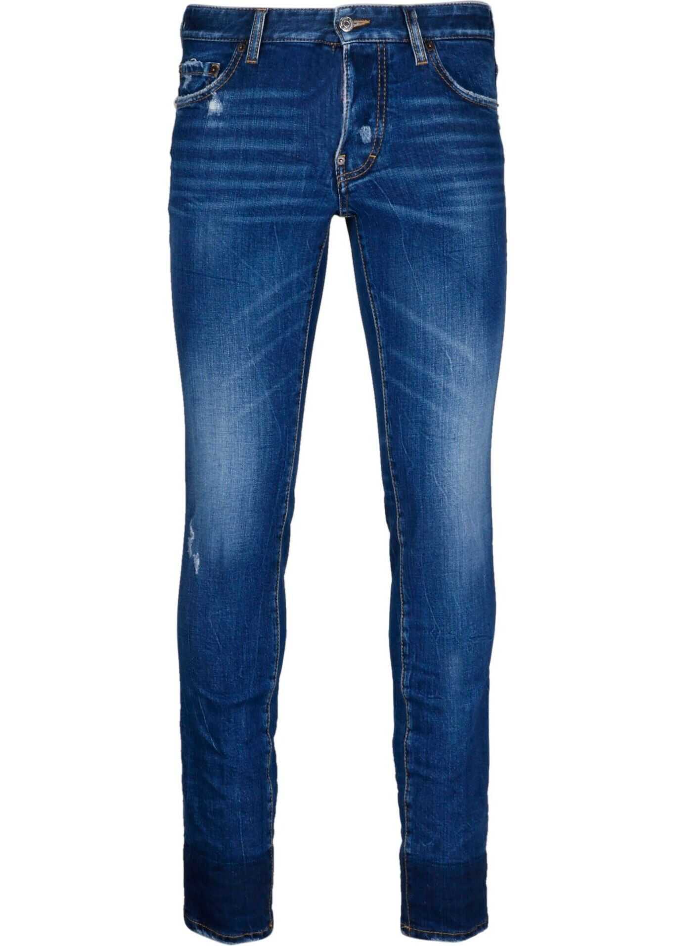DSQUARED2 Cotton Jeans BLUE