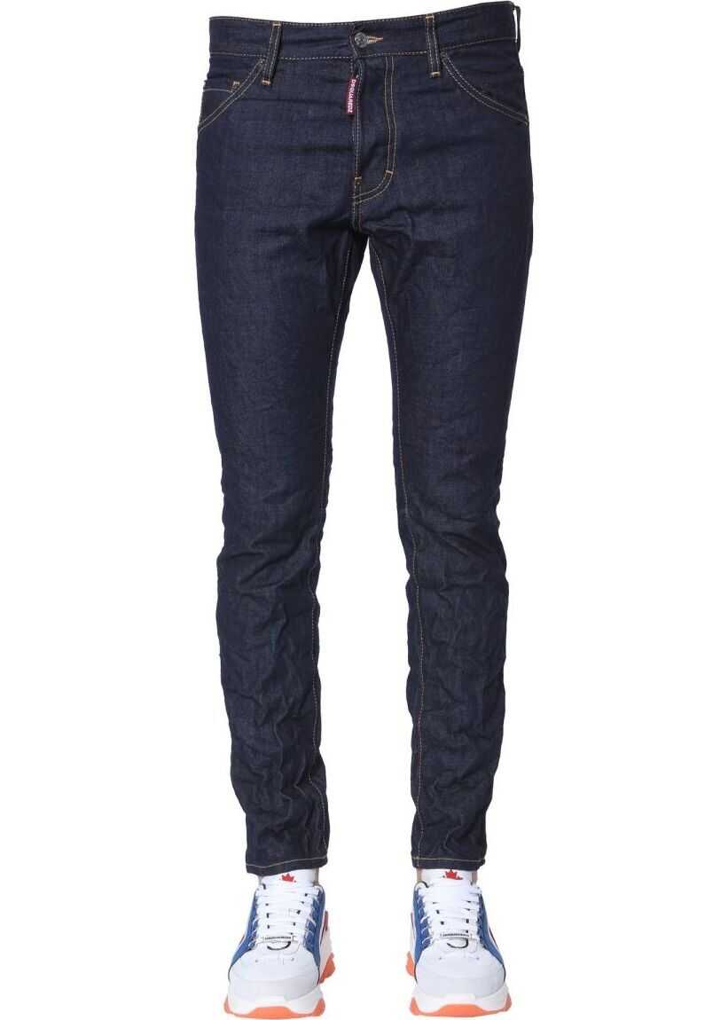 DSQUARED2 Cotton Jeans BLUE