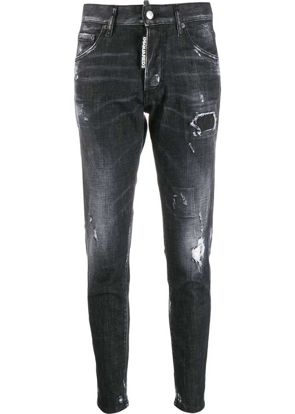 DSQUARED2 Cotton Jeans BLACK