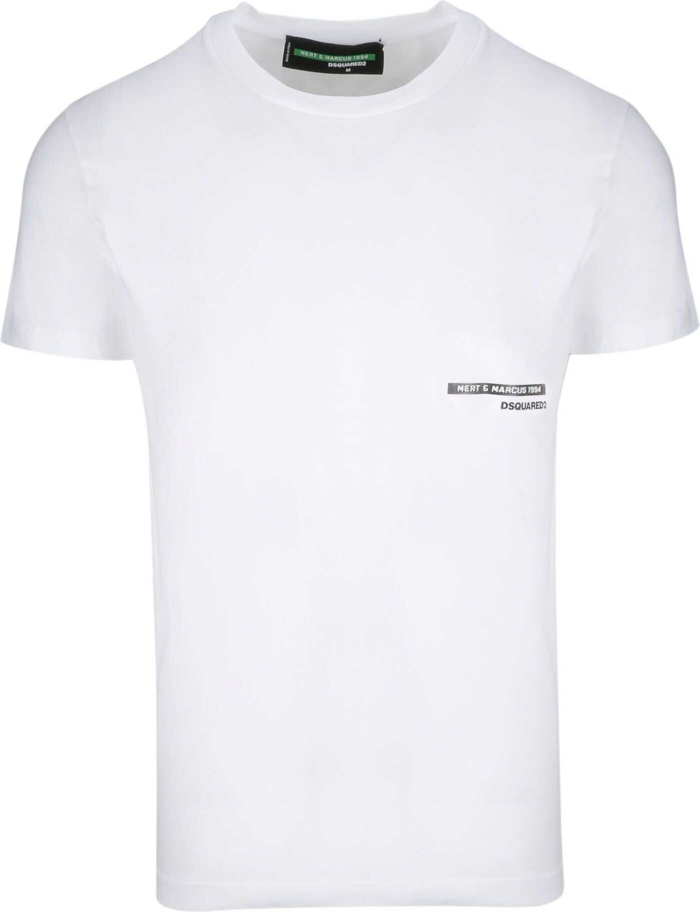 DSQUARED2 Cotton T-Shirt WHITE