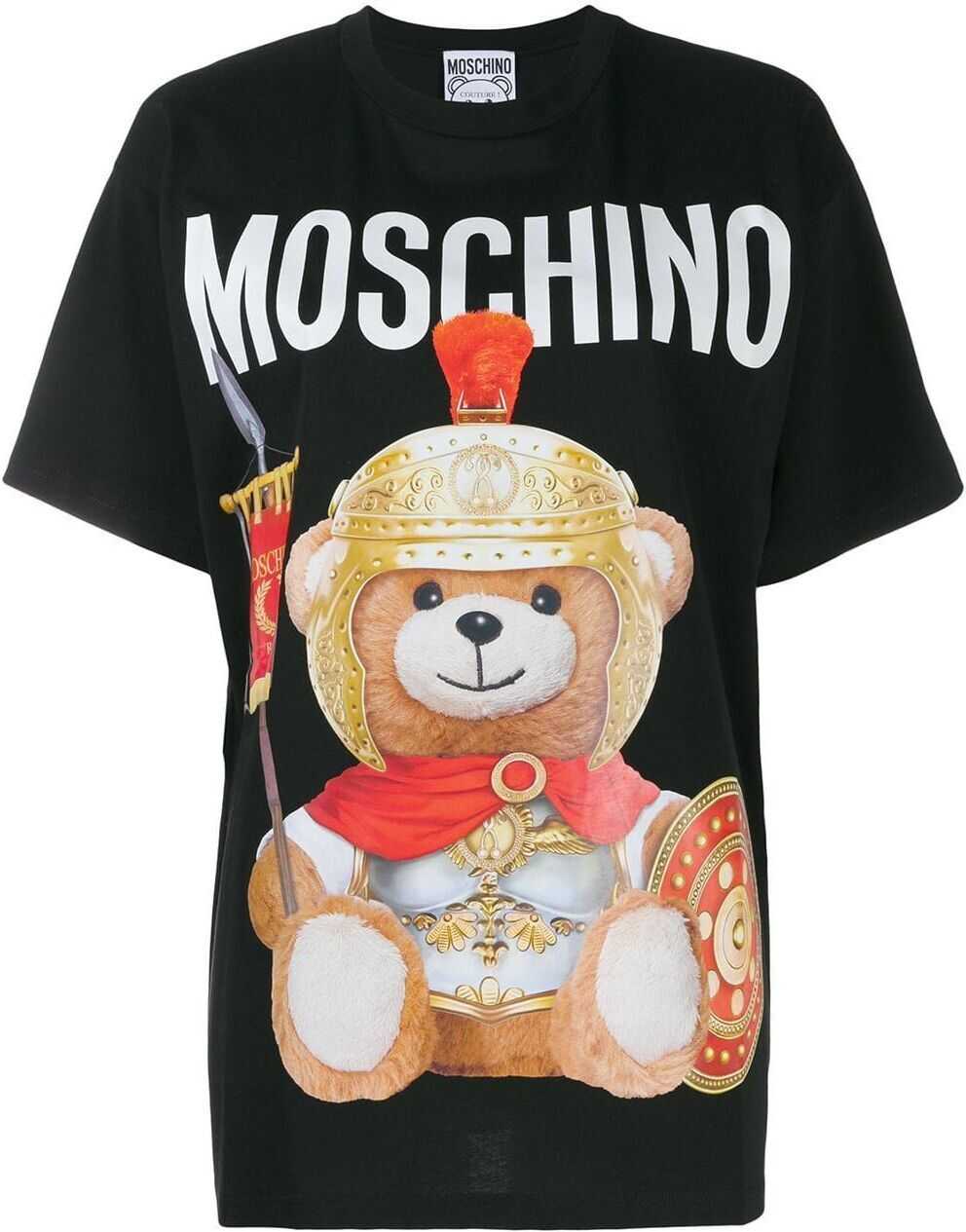Moschino Cotton T-Shirt BLACK