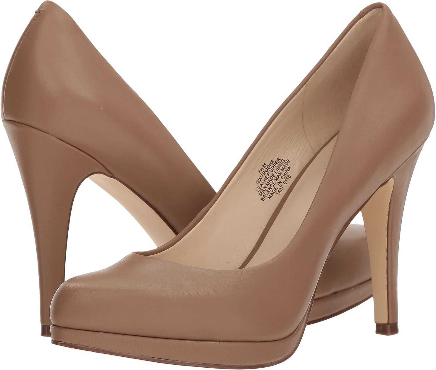 Pantof Nine West Rocha Light Natural Leather