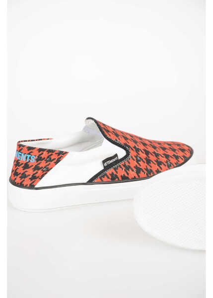 Pantofi slip-on Vetements Printed Slip On Red Femei (BM 6923222) 4