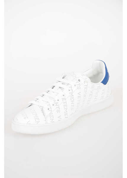 Sneakers Vetements All-Over Perforated Logo Leather Sneakers White Femei (BM 6923231) 3