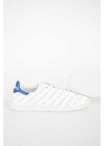 Sneakers Vetements All-Over Perforated Logo Leather Sneakers White Femei (BM 6923231) 4