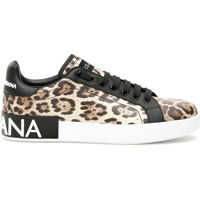 Sneakers Leopard Print Portofino Sneakers Femei