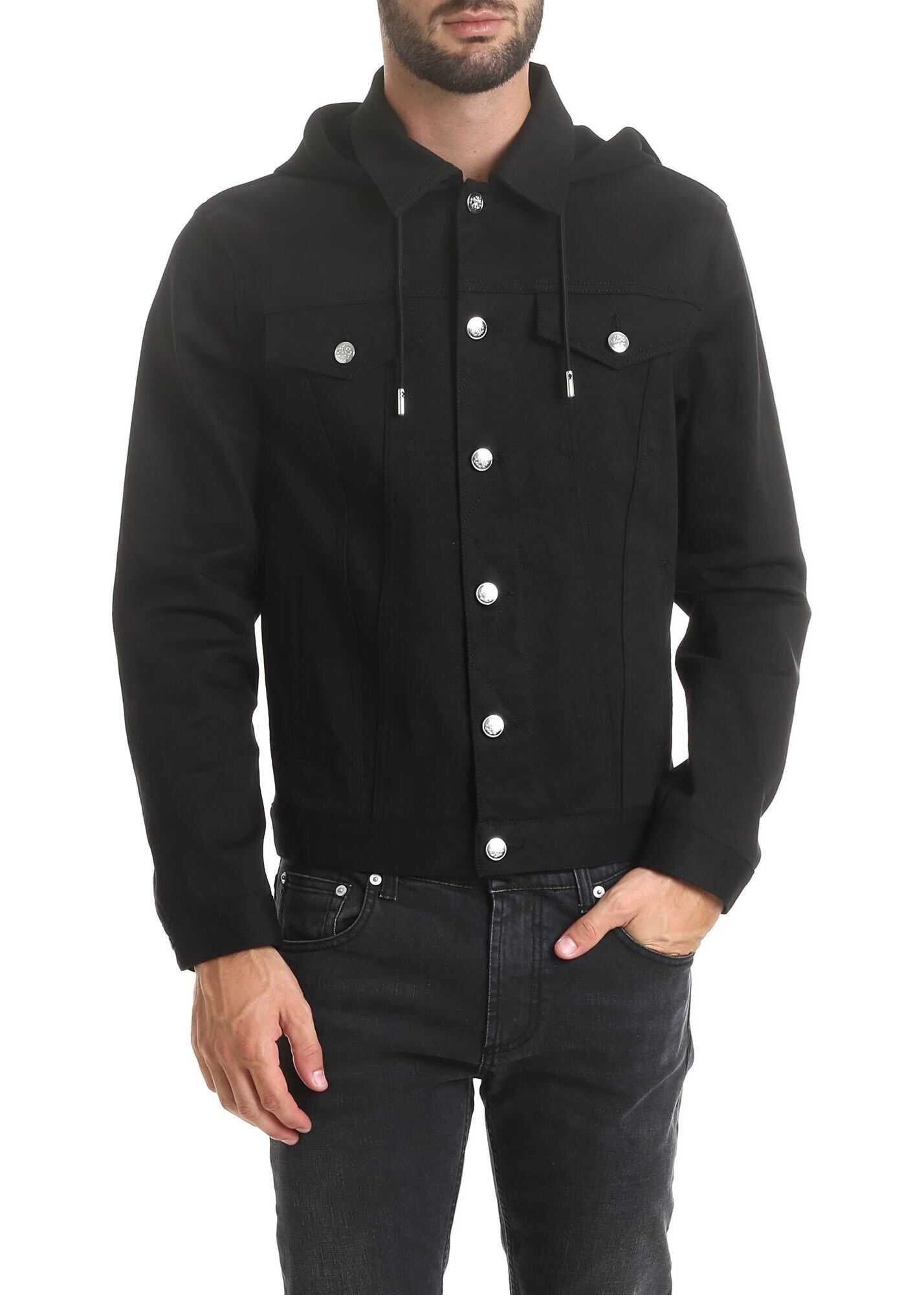 Alexander McQueen Black Denim Jacket Black