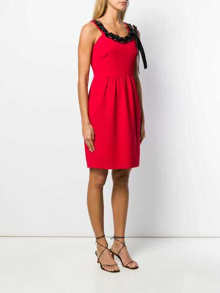 Rochii casual LOVE Moschino Tubino Dress RED Femei (BM 6925679) 3