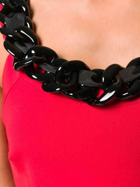 Rochii casual LOVE Moschino Tubino Dress RED Femei (BM 6925679) 5