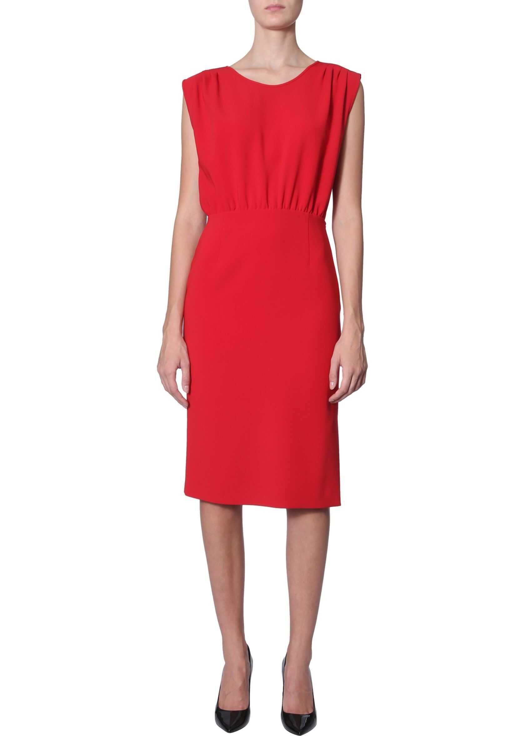 LOVE Moschino Midi Dress RED