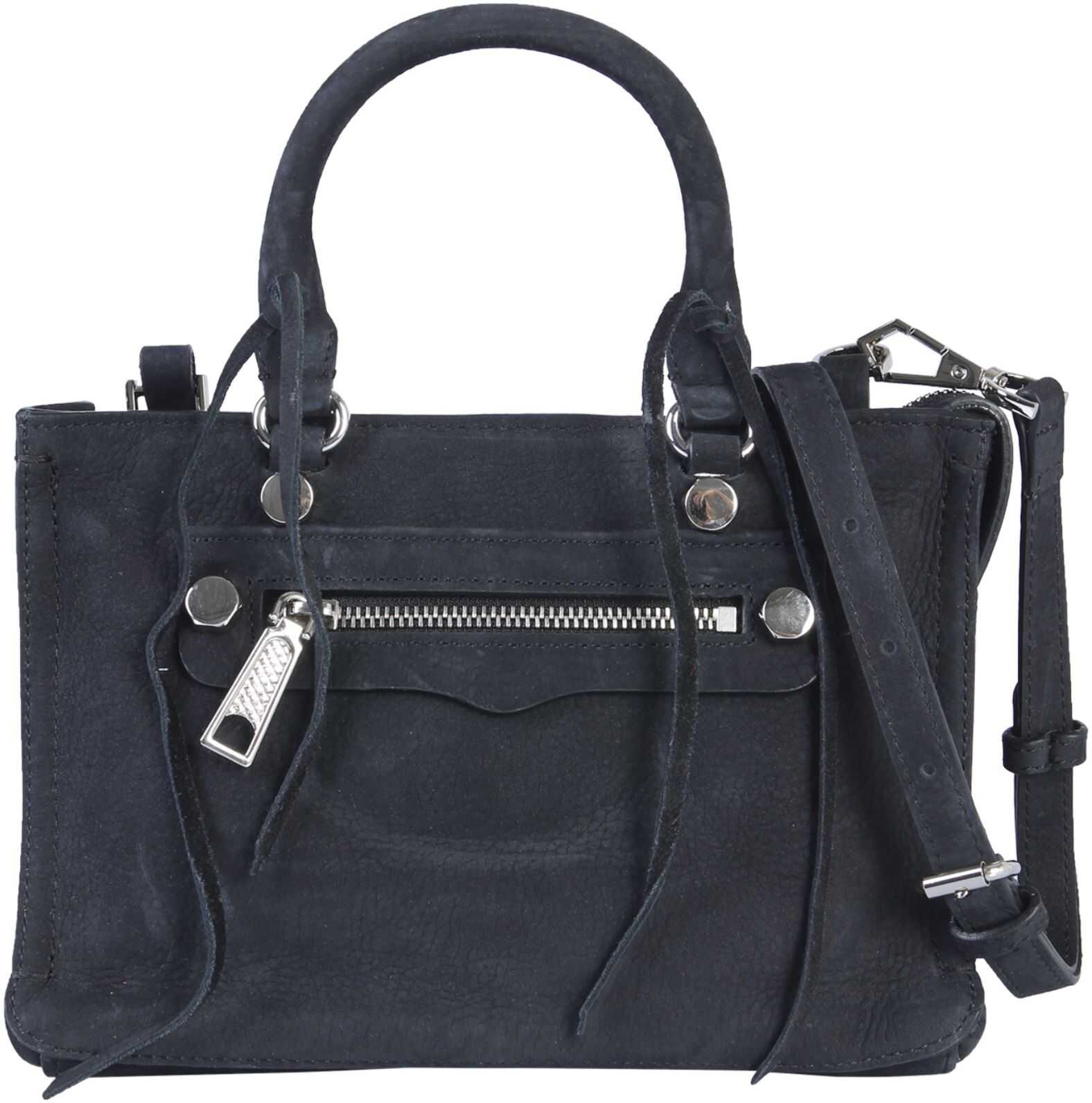 Rebecca Minkoff Micro Regan Satchel Bag BLACK