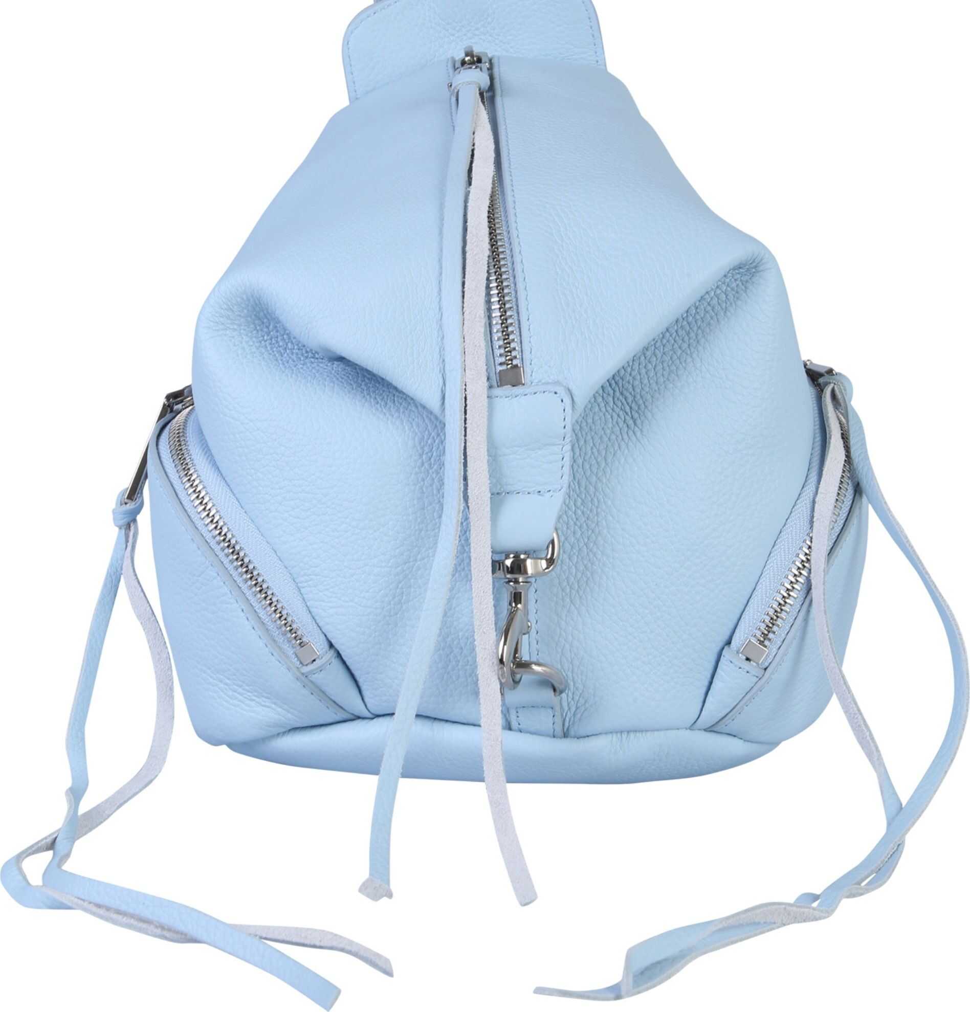 Rebecca Minkoff Mini Julian Convertible Backpack BABY BLUE