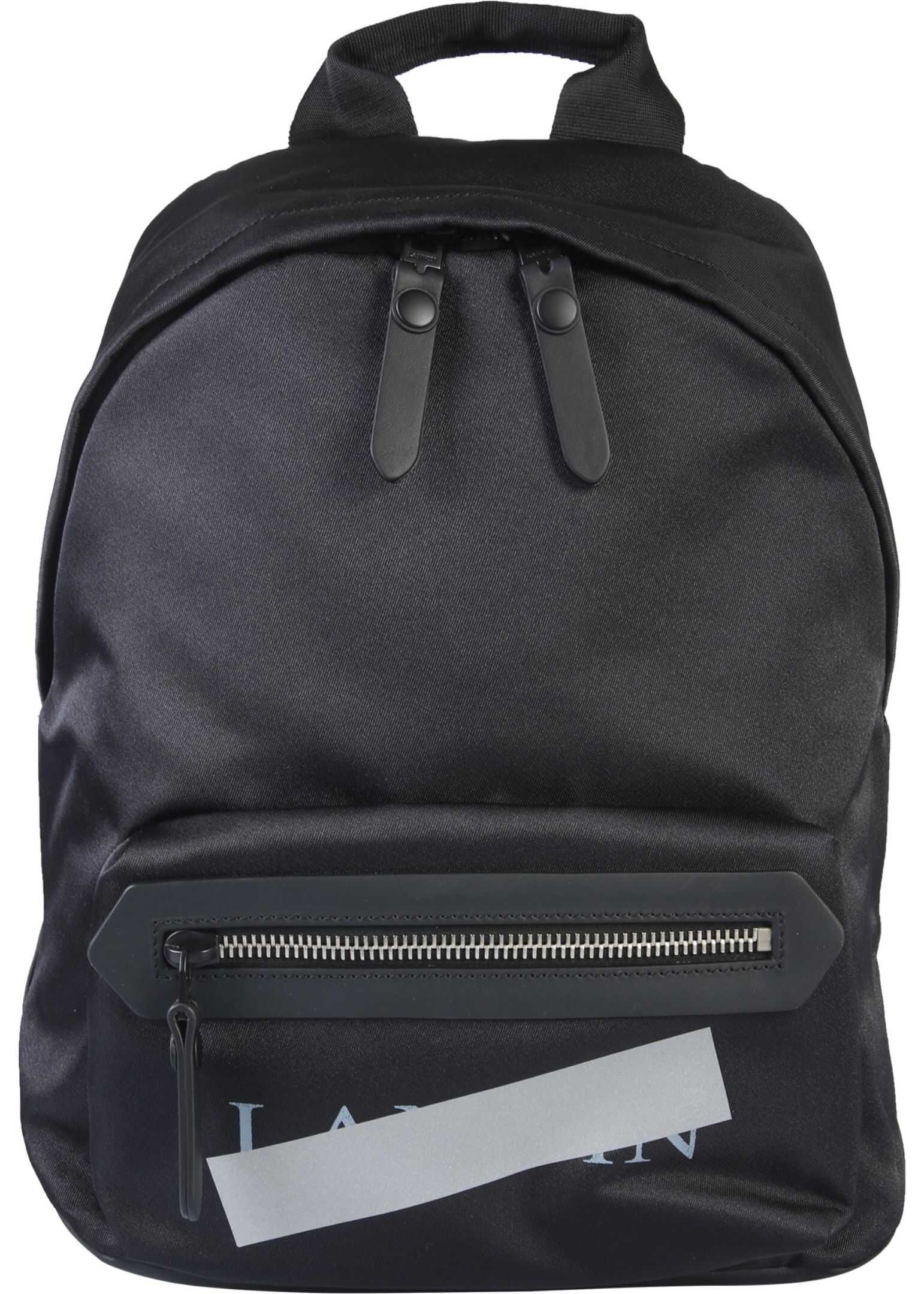 Lanvin Backpack With Logo BLACK