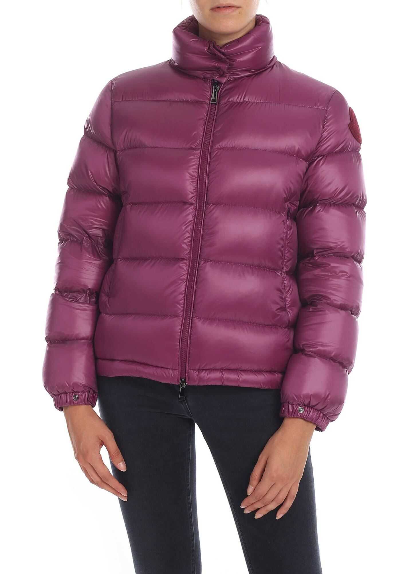 Moncler Copenhague Down Jacket In Purple Purple
