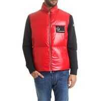 Veste casual Banker Sleeveless Down Jacket In Red Barbati