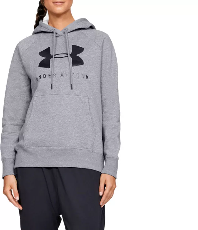 Bluza Under Armour Rival Fleece Sportstyle Graphic Hoodie Grey