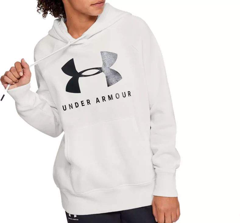 Bluza Under Armour Rival Fleece Sportstyle Graphic Hoodie White