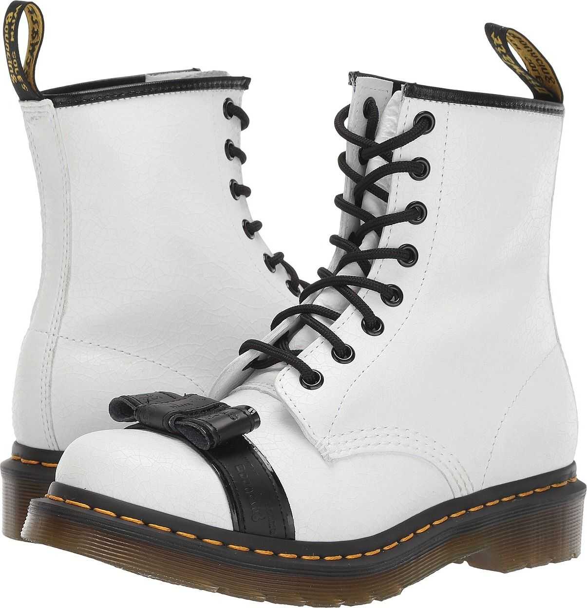 Dr. Martens 1460 Crackle Core White/Black/Black