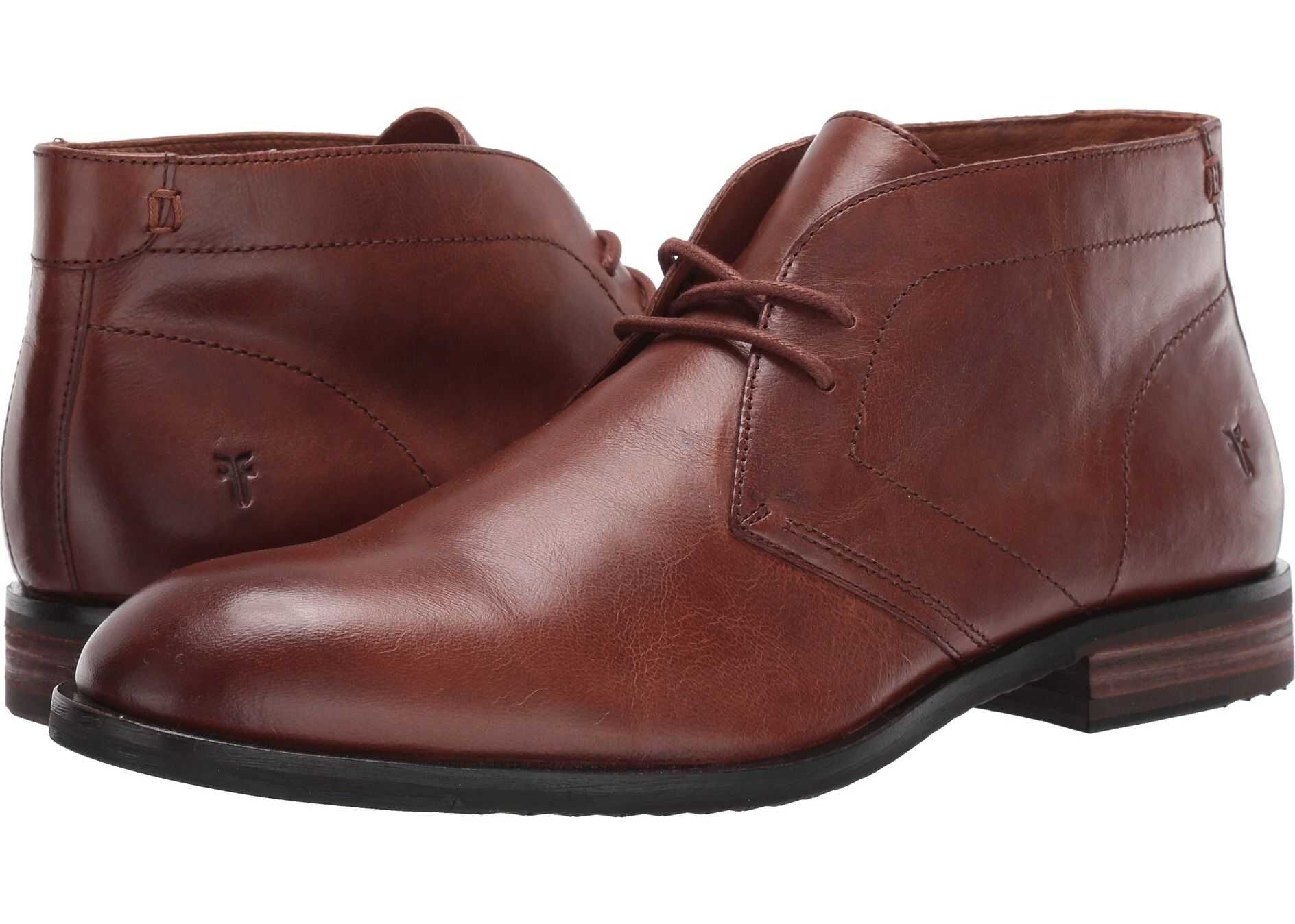 Frye Scott Chukka Cognac