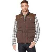 Veste casual Signature Vest w/ PU Yoke Barbati