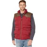 Veste casual Signature Vest w/ PU Yoke Barbati