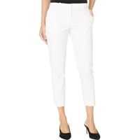 Pantaloni casual Cropped Cotton Chino Trousers Femei
