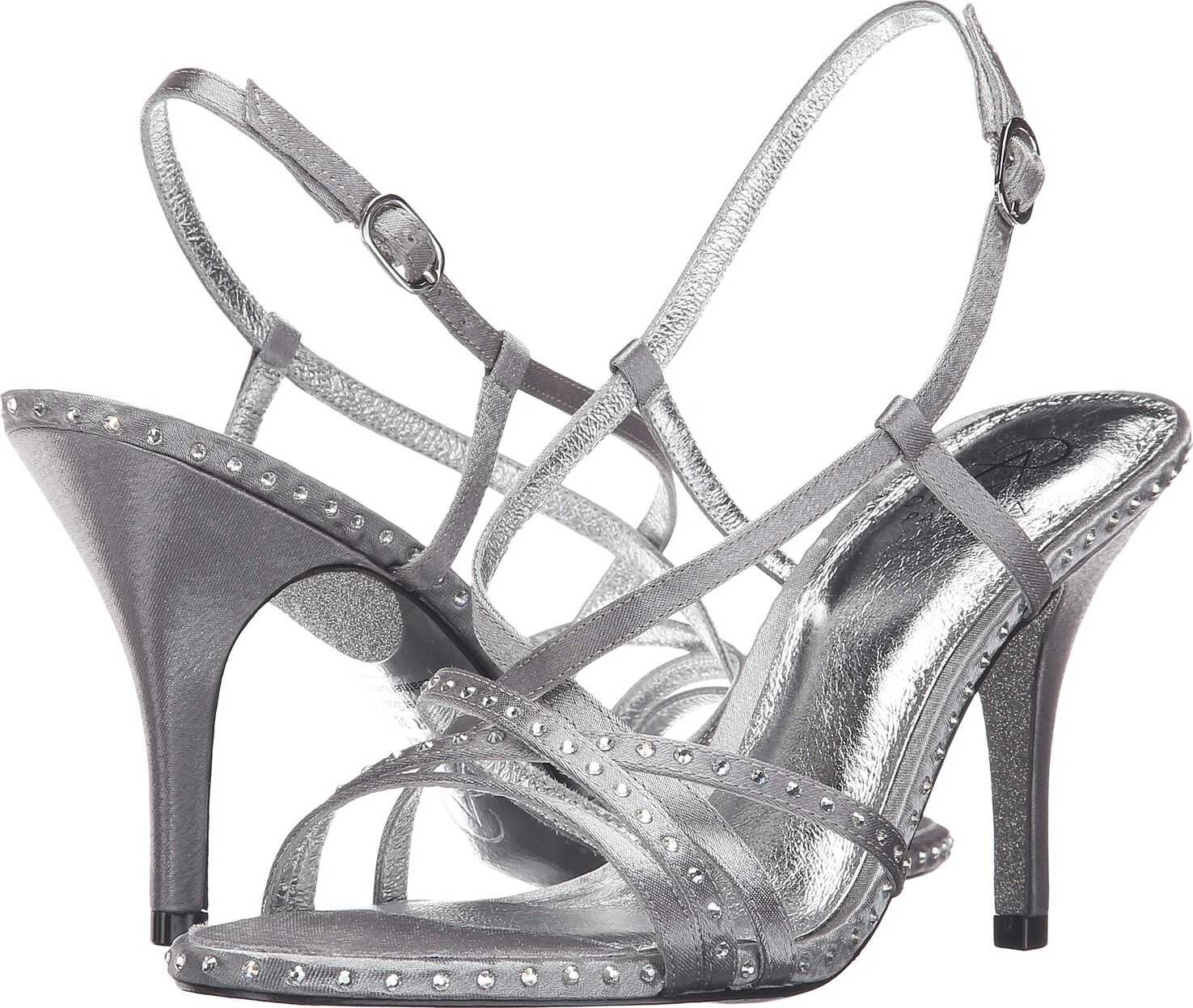 Adrianna Papell Acacia* Pewter Sheena Satin