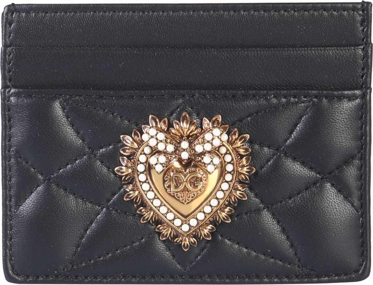 Dolce & Gabbana Devotion Mate Card Holder BLACK