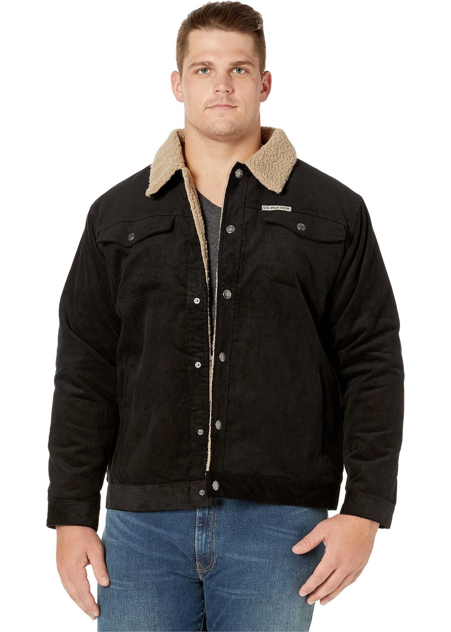 Big & Tall Corduroy Jean Jacket