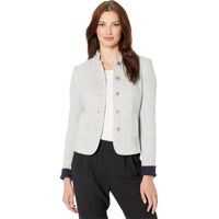 Sacouri casual Rolled Sleeve Button Front Sweatshirting Jacket Femei