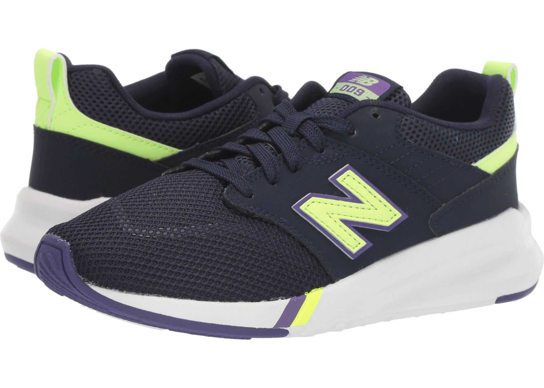 New Balance 009 Modern Classic Pigment/Bleached Lime Glo