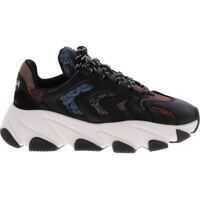 Sneakers Extreme Sneakers With Reptile Effect Print In Black Femei