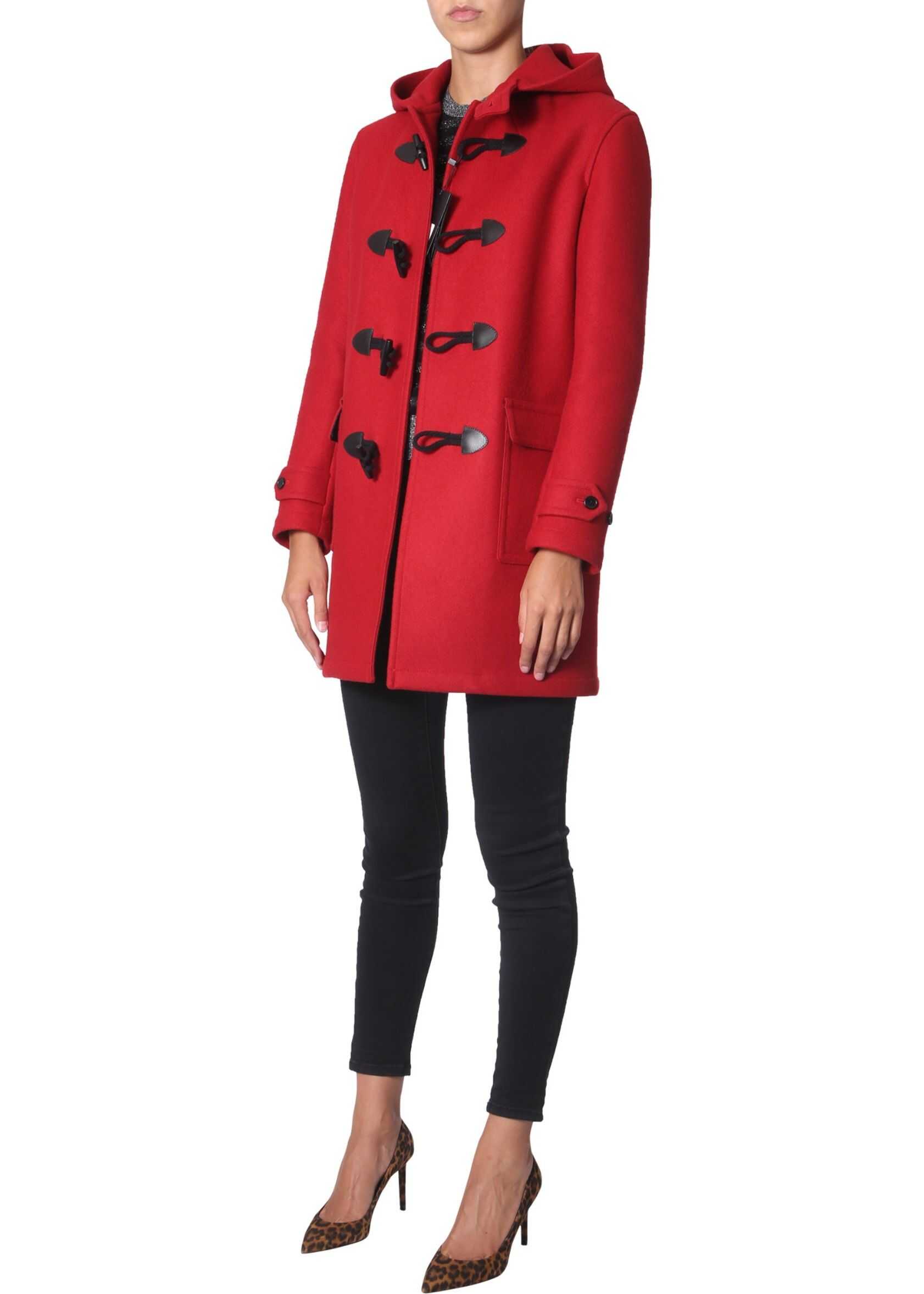 Saint Laurent Duffle Coat RED