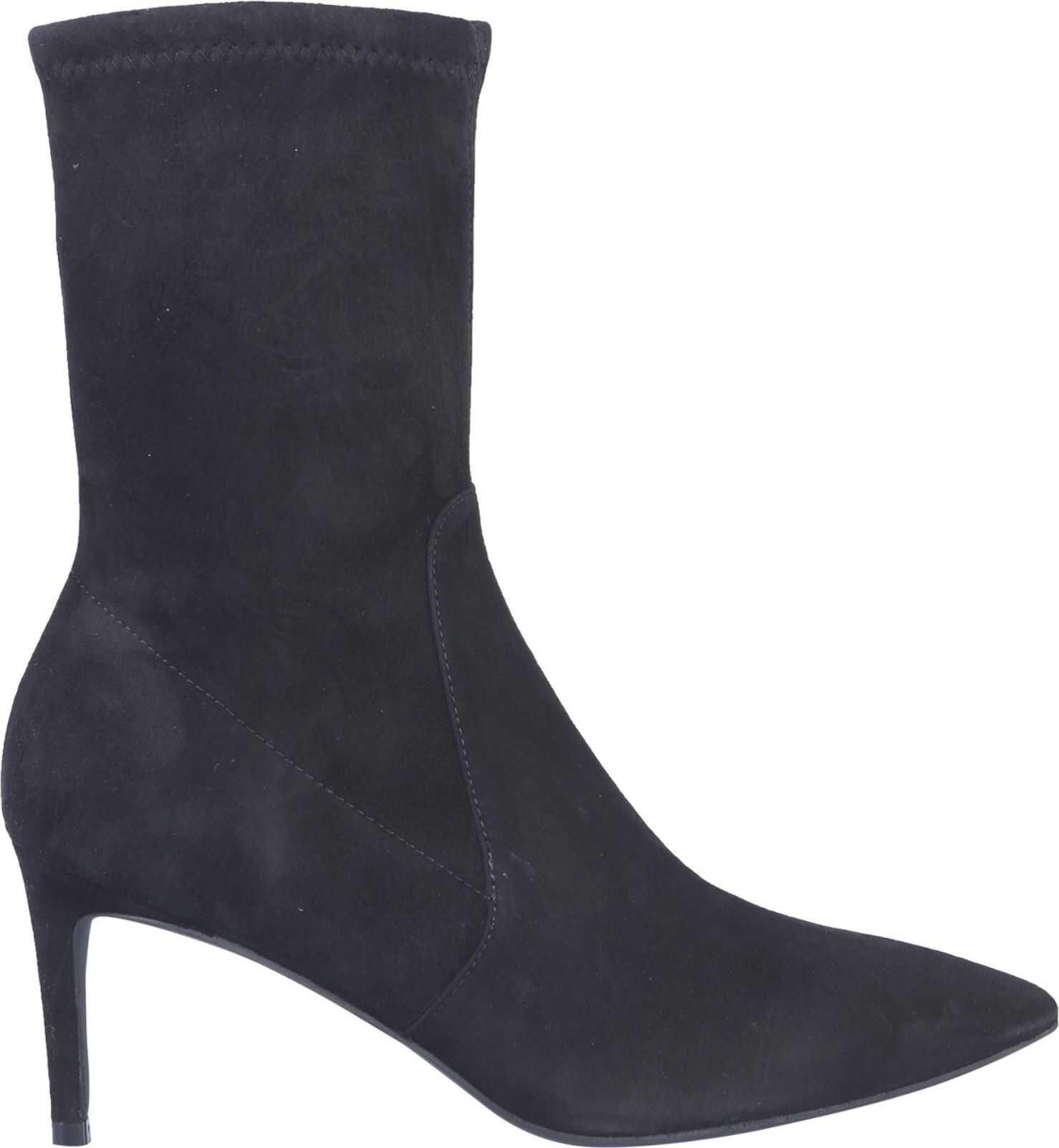 Cizma Stuart Weitzman Wren Boots BLACK